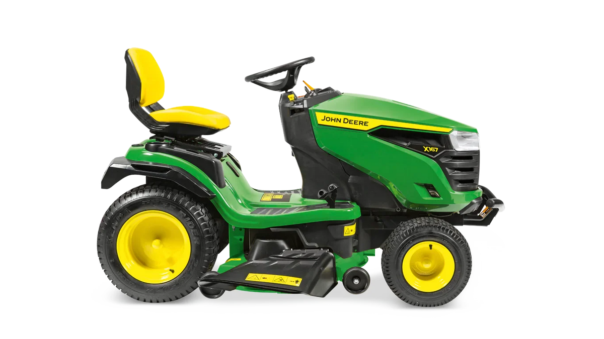 John Deere X167 Ride-on Lawnmower
