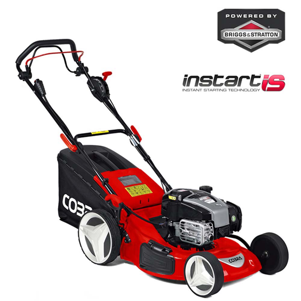 Cobra MX515SPBI 20" 4-in-1 Petrol Lawnmower Briggs & Stratton Self Propelled