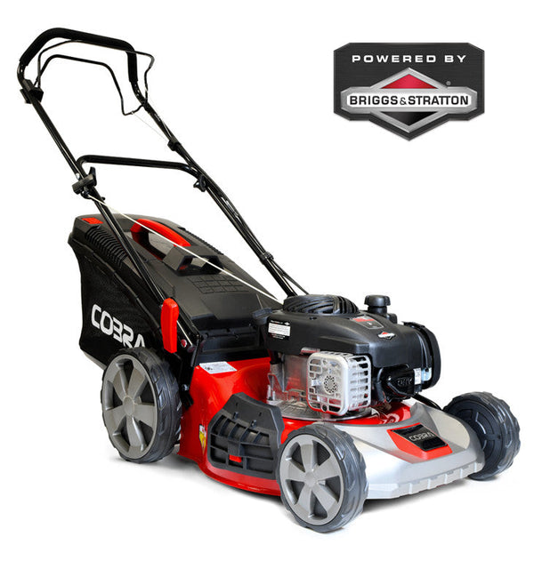 Cobra 18” Self Propelled Lawnmower Powered by B&amp;S 3-in-1 Collection System