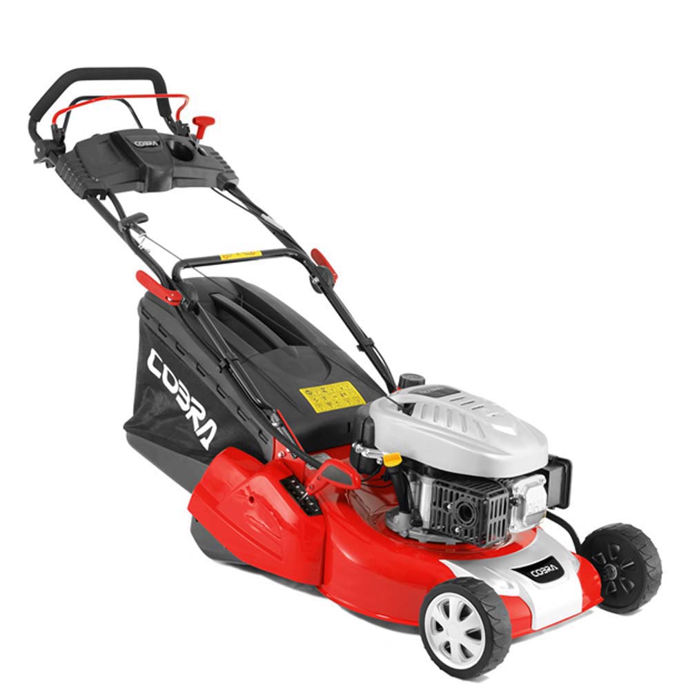 Cobra RM46SPCE 18″ Petrol Roller Lawnmower Electric Start Self Propelled