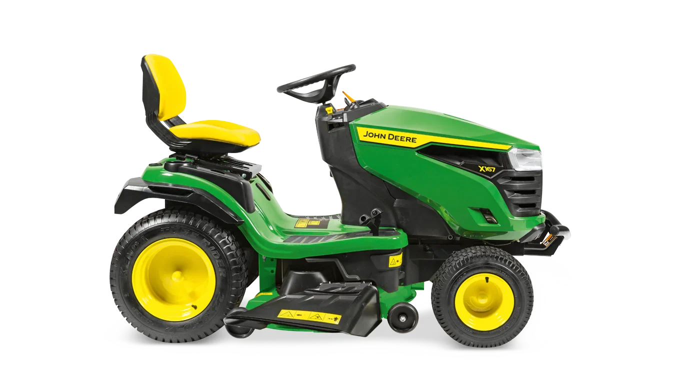 John Deere X167 Ride-on Lawnmower