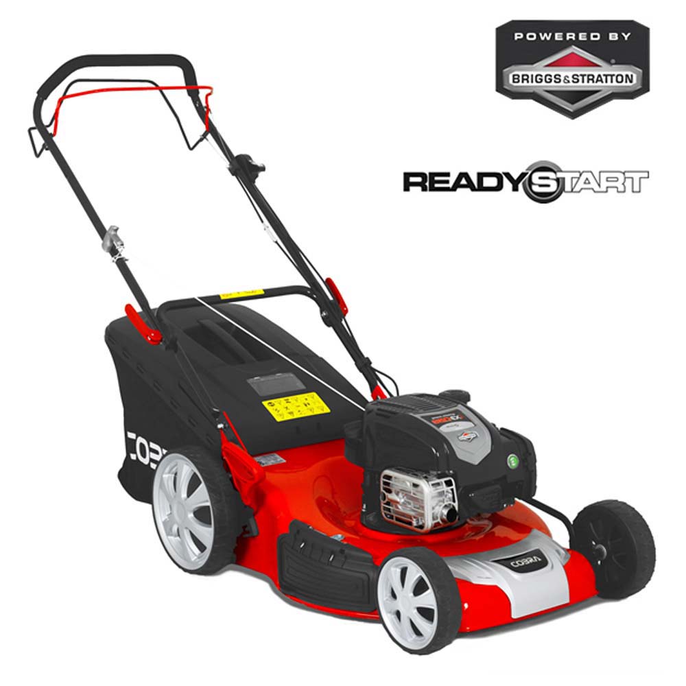 Cobra M51SPB 20″ Petrol 4-in-1 Lawnmower Briggs & Stratton Engine Self Propelled