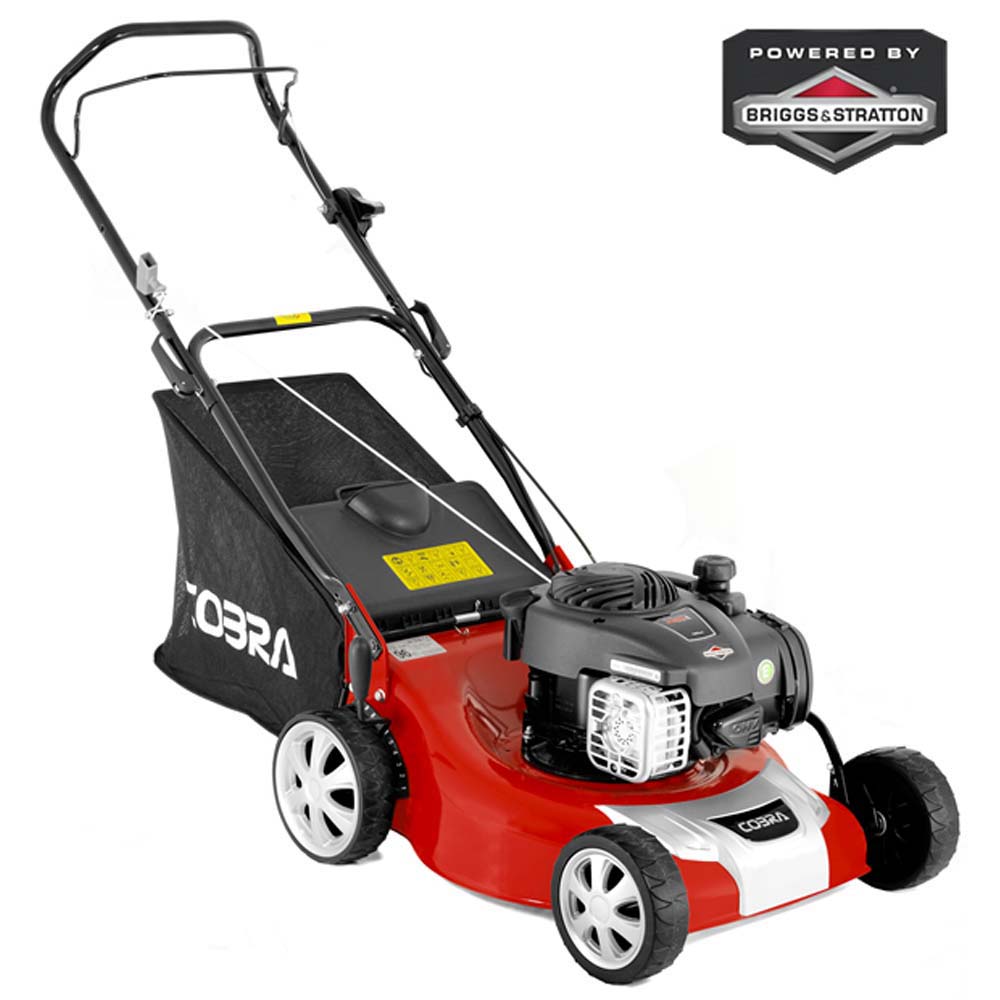 Cobra M46B 18″ Petrol Lawnmower Briggs & Stratton Engine