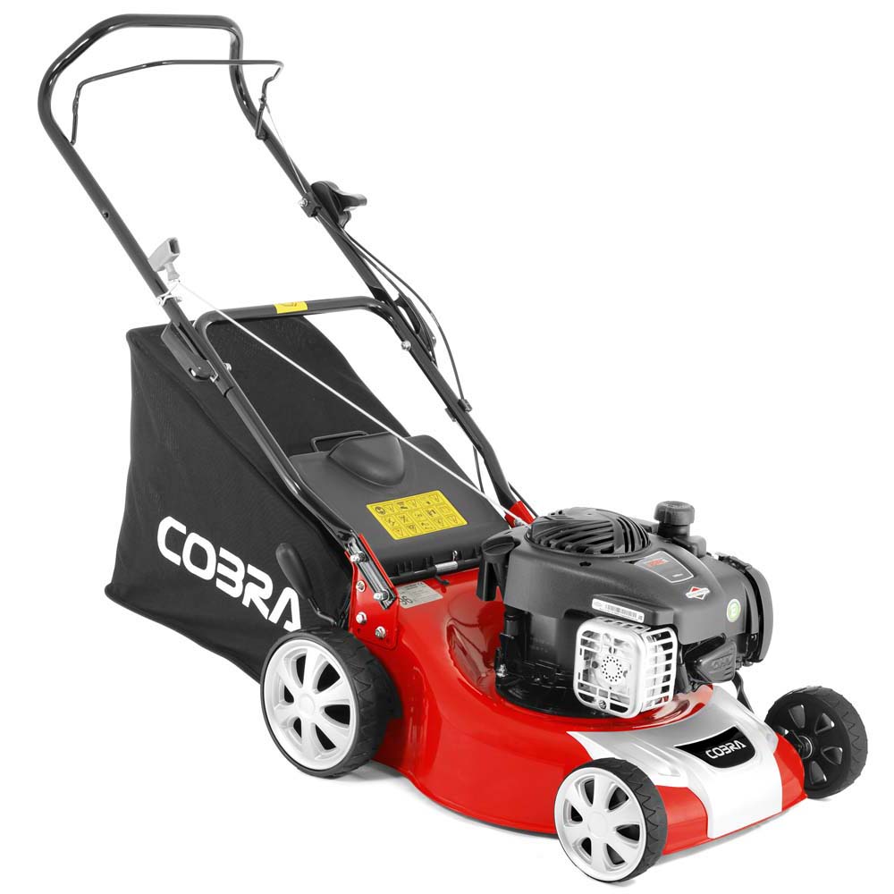 Cobra M40B 16″ Petrol Lawnmower Briggs & Stratton Engine