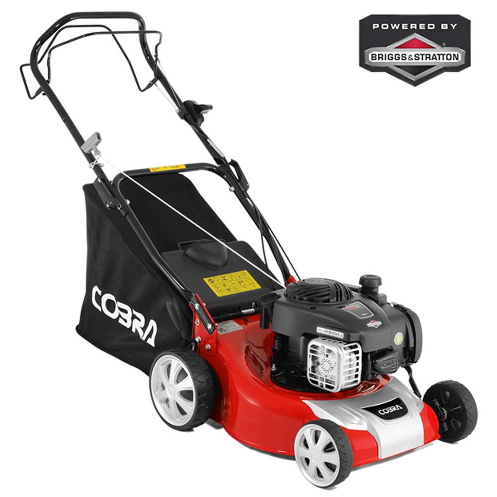 Cobra M40SPB 16″ Petrol Lawnmower Briggs & Stratton Engine Self Propelled