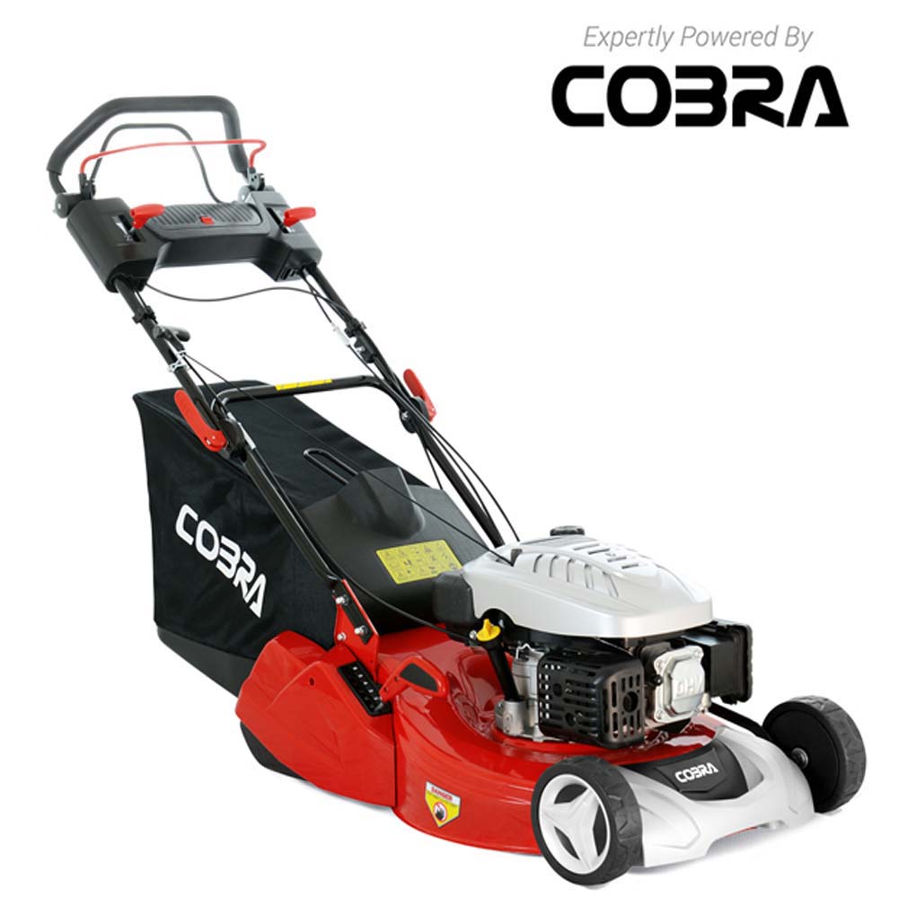 Cobra RM514SPC 20″ Petrol Lawnmower Roller Self Propelled