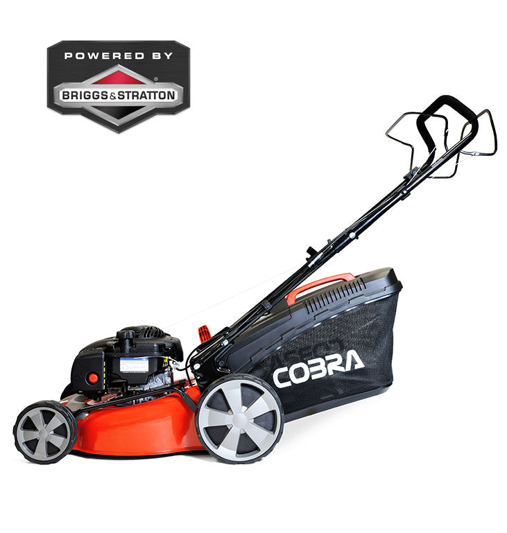 Cobra 18” Self Propelled Lawnmower Powered by B&amp;S 3-in-1 Collection System